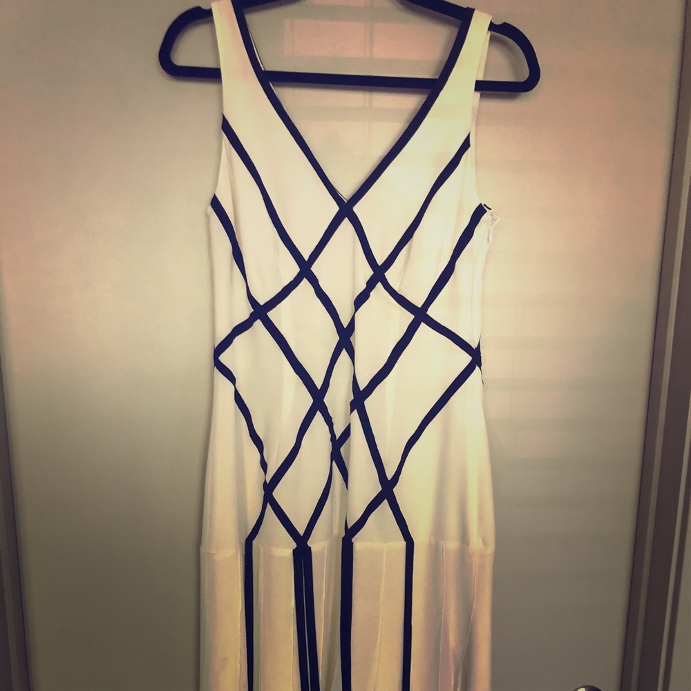 Nicole Miller Silk Midi Dress